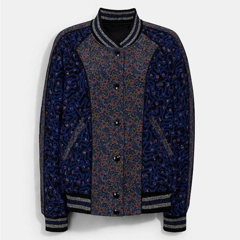 COACH X KEITH HARING Reversible Limited Edition Collectible Bomber Jacket NWT